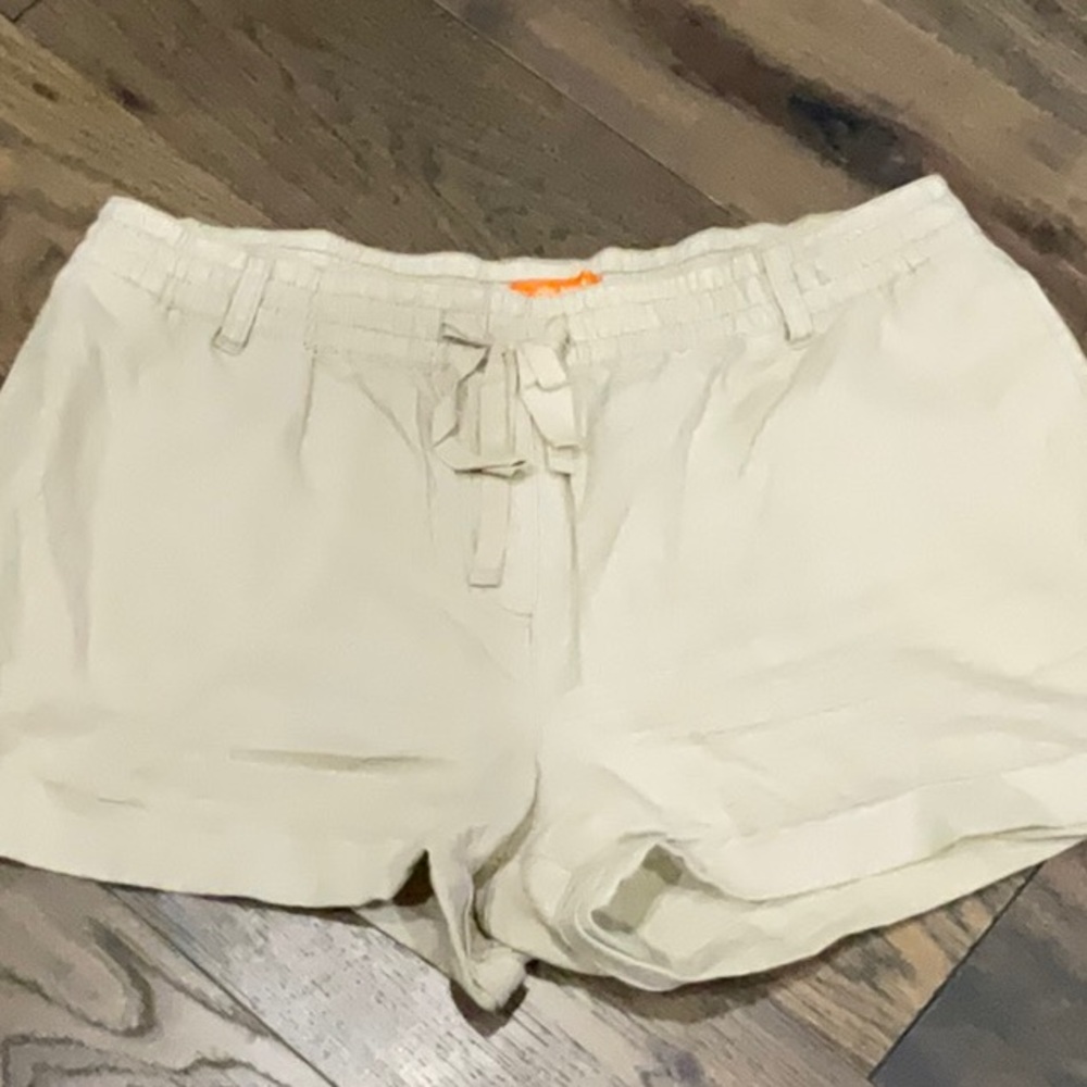 Joe Fresh Cream Drawstring Casual Women’s Shorts